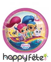 Déco de table Shimmer and Shine pour anniversaire, image 1