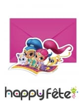 Déco de table Shimmer and Shine pour anniversaire, image 9