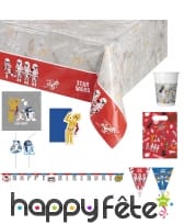 Déco de table Star Wars Forces pour anniversaire