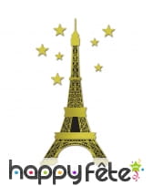 Décor de tour Eiffel en carton, 1,75 m