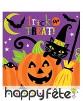 Décoration de table citrouille Trick or Treat, image 1