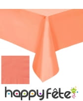 Décoration de table corail