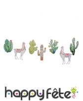 Décoration de table lama et cactus, image 10