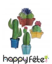 Décoration de table lama et cactus, image 6