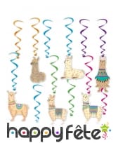 Décoration de table lama et cactus, image 4