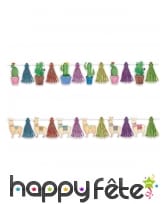 Décoration de table lama et cactus, image 3