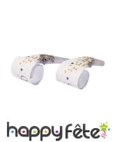 Décoration de table Nouvel an dorées et noires, image 3