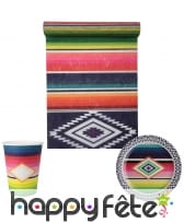 Décorations de table aux couleurs du Mexique