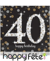 Décorations de table d'anniversaire VIP, image 6