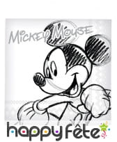 Décorations de table Mickey noir et blanc, image 2