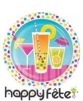 Décorations de table motifs Cocktail fruités, image 1