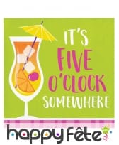 Décorations de table motifs Cocktail fruités, image 3