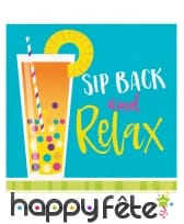 Décorations de table motifs Cocktail fruités, image 4