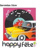 Décorations de table rock n roll, Anniversaire, image 2