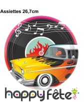 Décorations de table rock n roll, Anniversaire, image 3