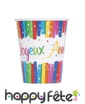 Décos de table imprimé Joyeux anniversaire, image 2