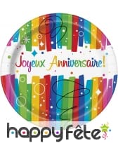 Décos de table imprimé Joyeux anniversaire, image 1