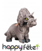 Déguisement de triceratop gonflable pour adulte