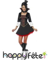 Déguisement de vampire femme élégante
