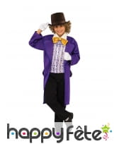 Déguisement de Willy Wonka pour garçon