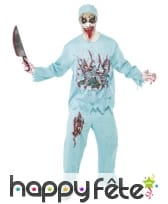 Déguisement docteur zombie