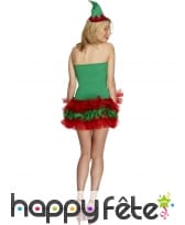 Déguisement elfe burlesque vert, image 1
