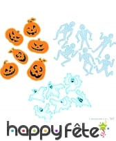 Déco en carton fluo et phosphorescents