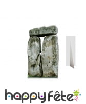 Dolmen en carton plat, 180cm