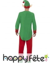 Déguisement Elf de Noël pour homme adulte, image 1