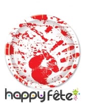 Déco ensanglantée pour table de Halloween, image 1