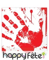 Déco ensanglantée pour table de Halloween, image 2