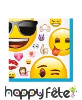 Décoration Emoji pour table d'anniversaire, image 2