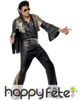 Déguisement elvis presley noir