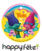 Disque en sucre Trolls, image 1