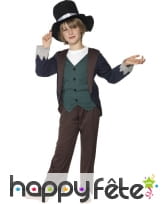 Déguisement époque victorienne pauvre garçon