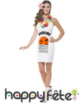 Déguisement femme bouteille peekabu