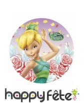 Disque Fée Clochette et ses amies en azyme de 21cm, image 2