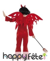 Déguisement enfant de diablesse rouge, image 2