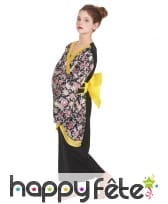 Déguisement fleuri de petite japonaise pour enfant, image 1