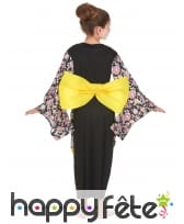 Déguisement fleuri de petite japonaise pour enfant, image 2