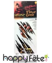 Décoration Freddy Krueger de sol