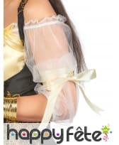 Déguisement femme pirate doré satiné, image 4