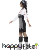 Déguisement femme pirate zombie, image 2