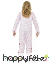 Déguisement fille pyjama zombie, image 1