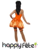 Déguisement femme sexy citrouille, image 3