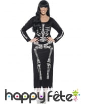 Déguisement femme squelette, image 3