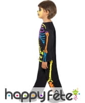 Déguisement fluo squelette enfant, image 1