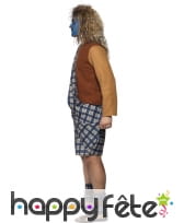 Costume guerrier écossais bleu, image 1