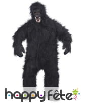 Déguisement grand gorille noir