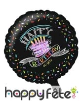 Décos gâteau Happy Birthday de table, image 4